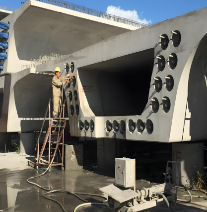 陵城压浆料施工流程及注意事项